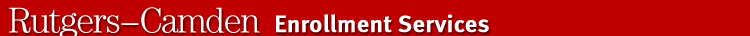Rutgers University Enrollment Services - Camden Campus