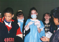 Students at Science Expo